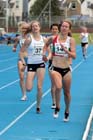 Steph Twell wins the 1500 metres beating Amy Campbell at the Scottish Championships, Scotstoun  Stadium, Glasgow.